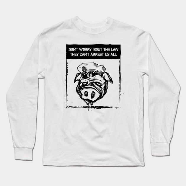 F the po-po Long Sleeve T-Shirt by WhateverWear